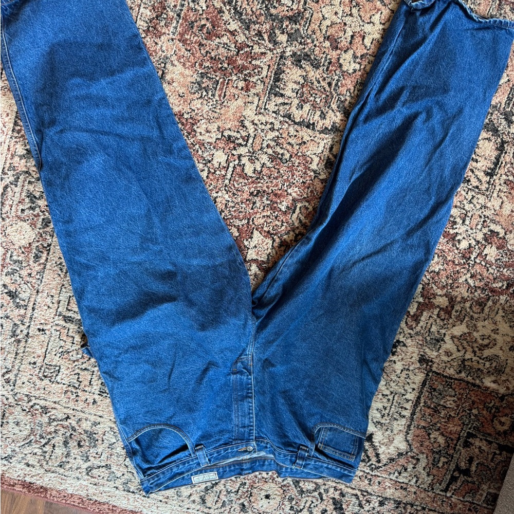 Guess Men's Relaxed Fit Blue Jeans